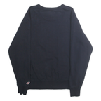 LEAGUE Mens Navy Blue Bulldogs Crew Neck M Cotton Blend Pullover Sweatshirt