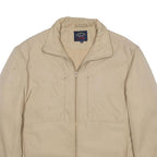 PAUL & SHARK Mens Beige Zip Jacket M Polyester Plain Casual Lightweight