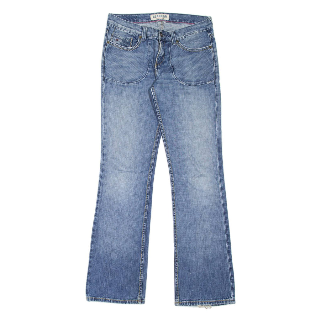 HILFIGER DENIM Clannad Womens Jeans Blue Regular Bootcut Stone Wash W31 L34