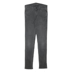 LEVI'S Mens Slim Grey Denim Jeans Cotton Blend Zip W27 L29 Stylish Comfortable