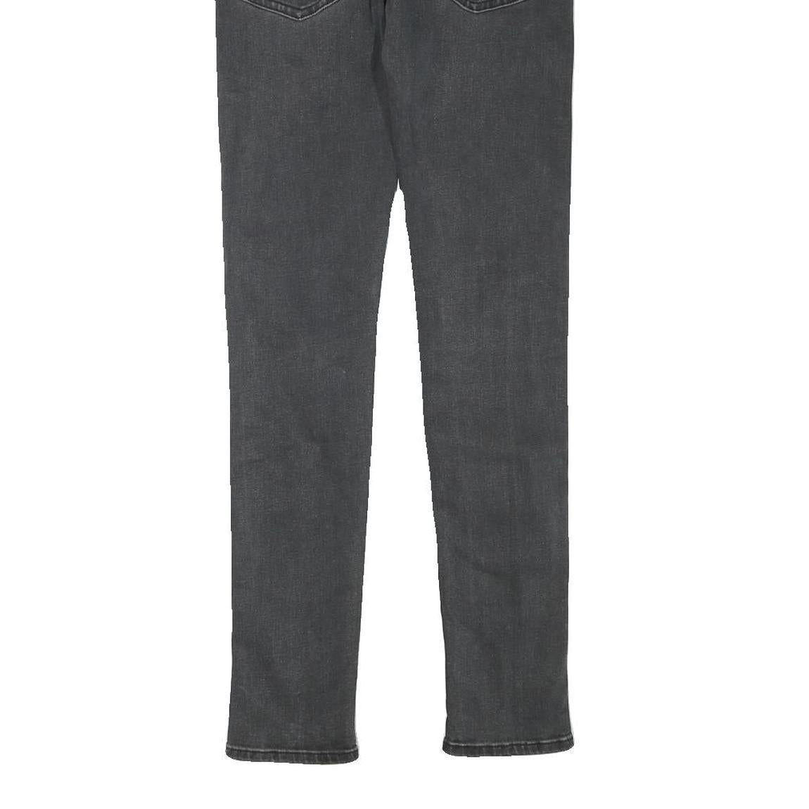 LEVI'S Mens Slim Grey Denim Jeans Cotton Blend Zip W27 L29 Stylish Comfortable