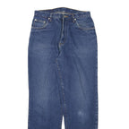 AMBIGU Womens Relaxed Blue Denim Jeans Cotton Blend Zip W28 L30 Classic Fit