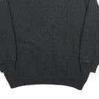 WALBUSCH Mens Black Cotton Blend Zip-Up Regular Fit Casual Jacket L Knit Pattern