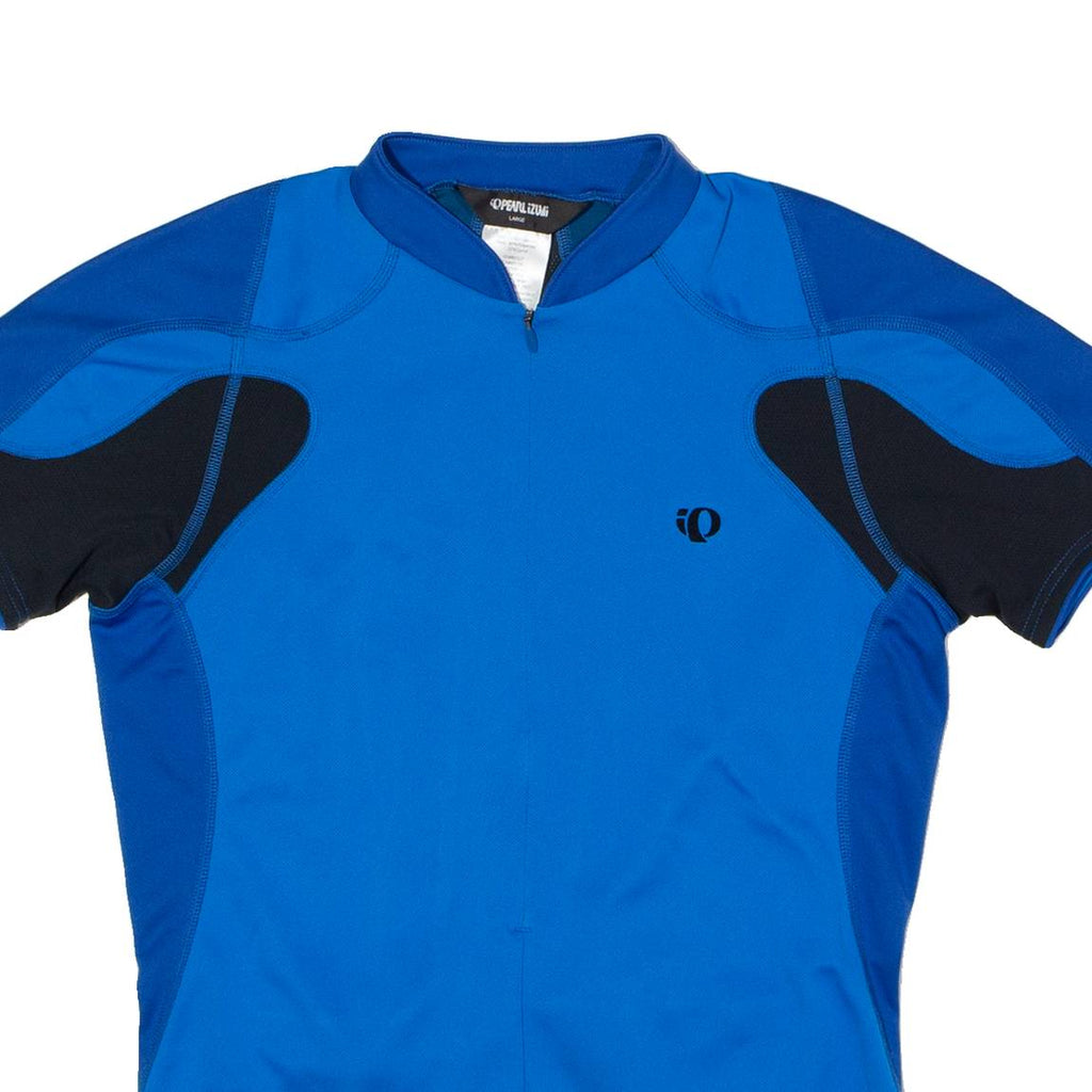 PEARL IZUMI Cycling Womens Jersey Blue 1/2 Zip L