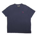 POLO RALPH LAUREN Mens Navy Blue Cotton Classic Fit XL Short Sleeve Crew Neck