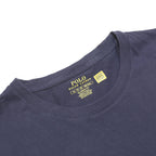 POLO RALPH LAUREN Mens Navy Blue Cotton Classic Fit XL Short Sleeve Crew Neck
