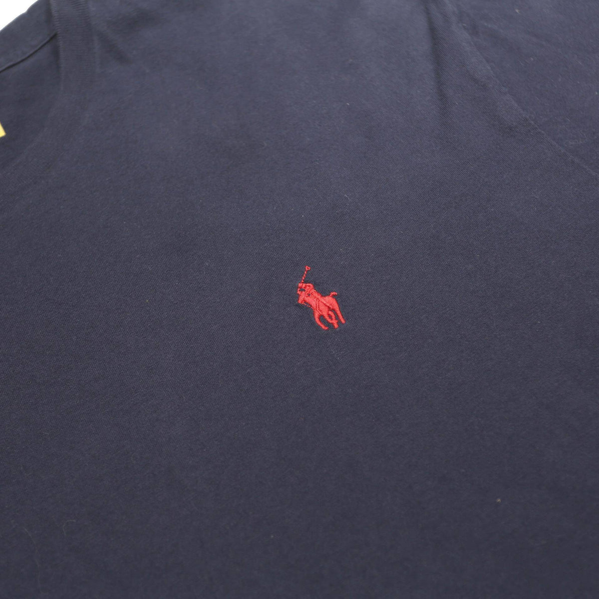 POLO RALPH LAUREN Mens Navy Blue Cotton Classic Fit XL Short Sleeve Crew Neck