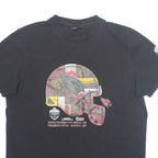 NFL Arizona Cardinals LA RAMS London Games 2017 Mens T-Shirt Black USA L