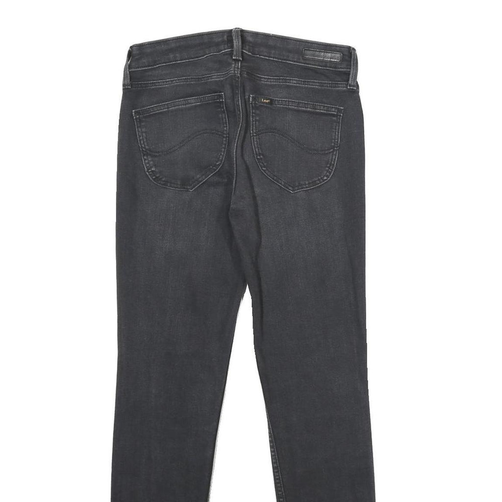 LEE Womens Jeans Black Slim Skinny Denim Medium W28 L31 Stretch Cotton Blend