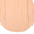 NAUTICA Mens Peach Button-Down Shirt S Cotton Blend Classic Fit Casual