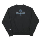 CHAMPION Mens Black Corona Del Mar Soccer Crew Neck M Sweatshirt Casual