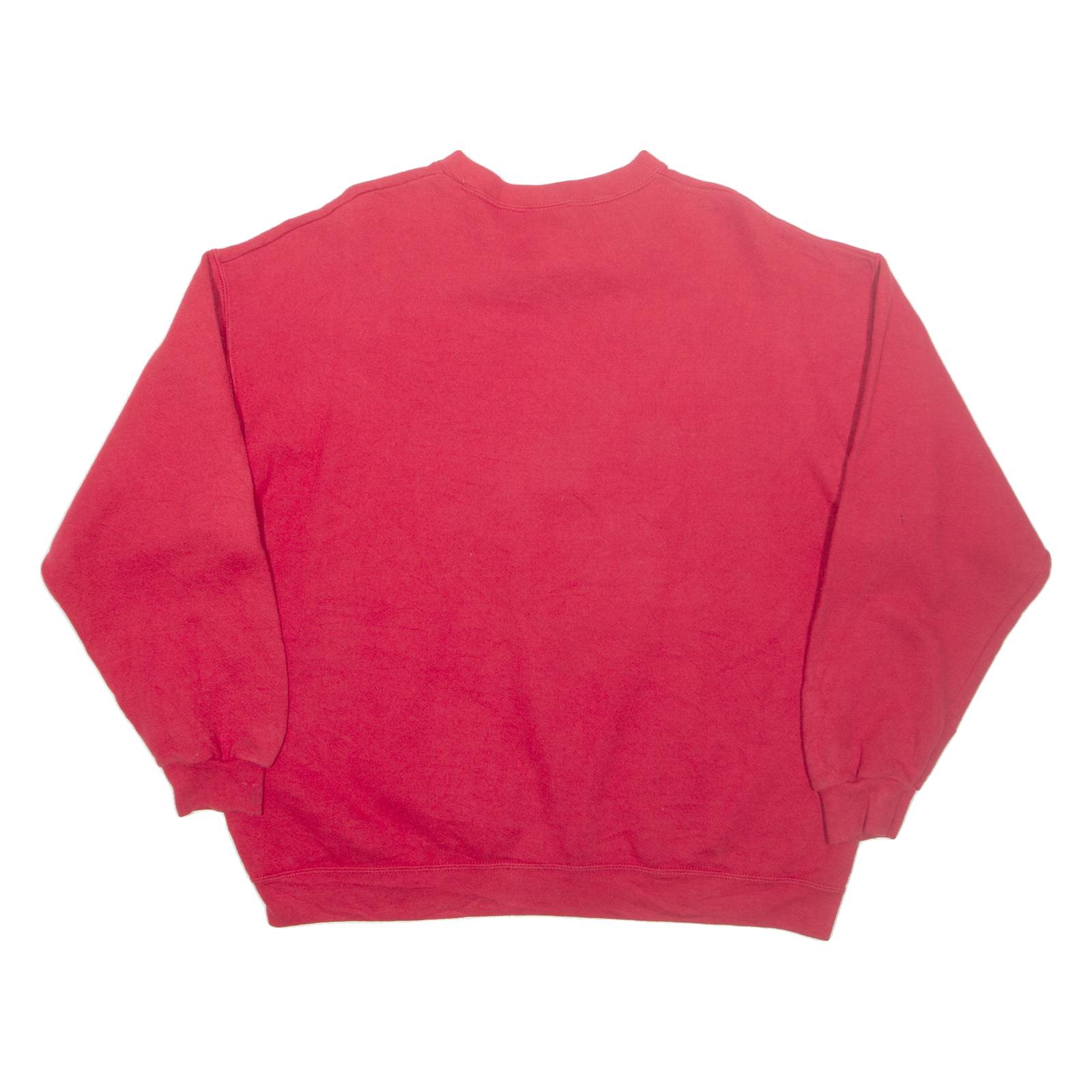 LEE Martinsville Artesians Mens Sweatshirt Red USA L