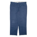 DICKIES 874 Workwear Mens Trousers Blue Regular Straight W40 L30