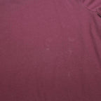 POLO RALPH LAUREN Mens Maroon Bear Graphic Long Sleeve Crew Neck L Cotton