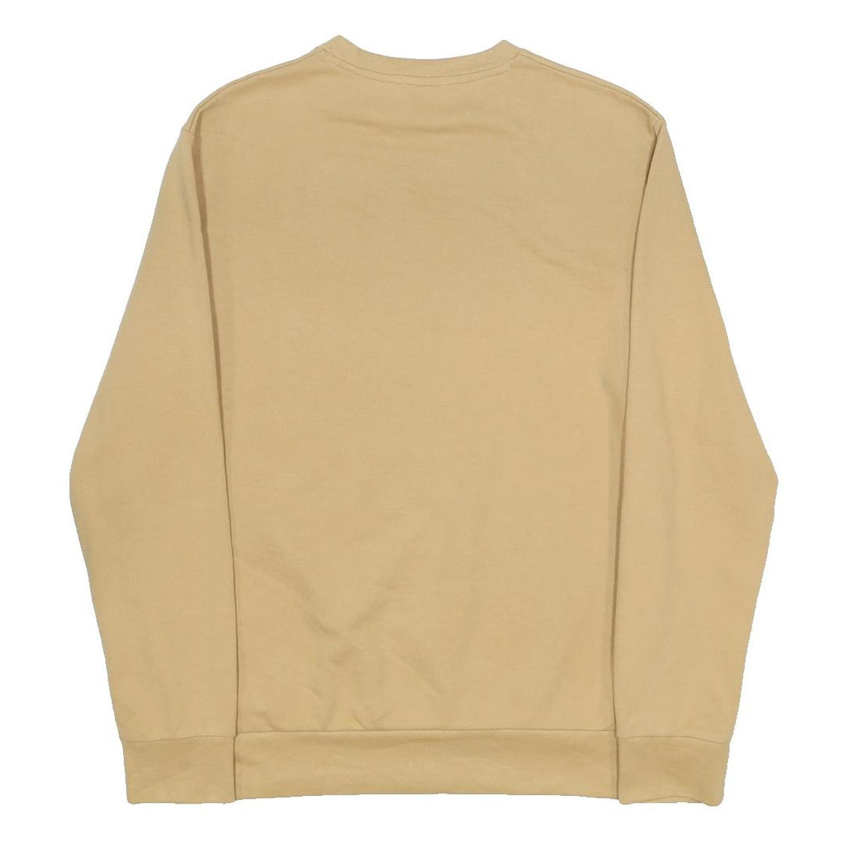 TIMBERLAND Mens Beige Crew Neck M Logo Printed Cotton Blend Sweatshirt