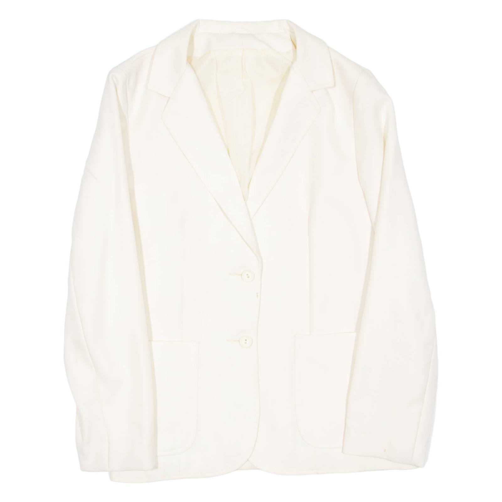 Womens Blazer Coat Cream S