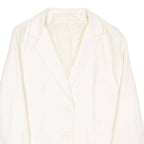 Womens Blazer Coat Cream S