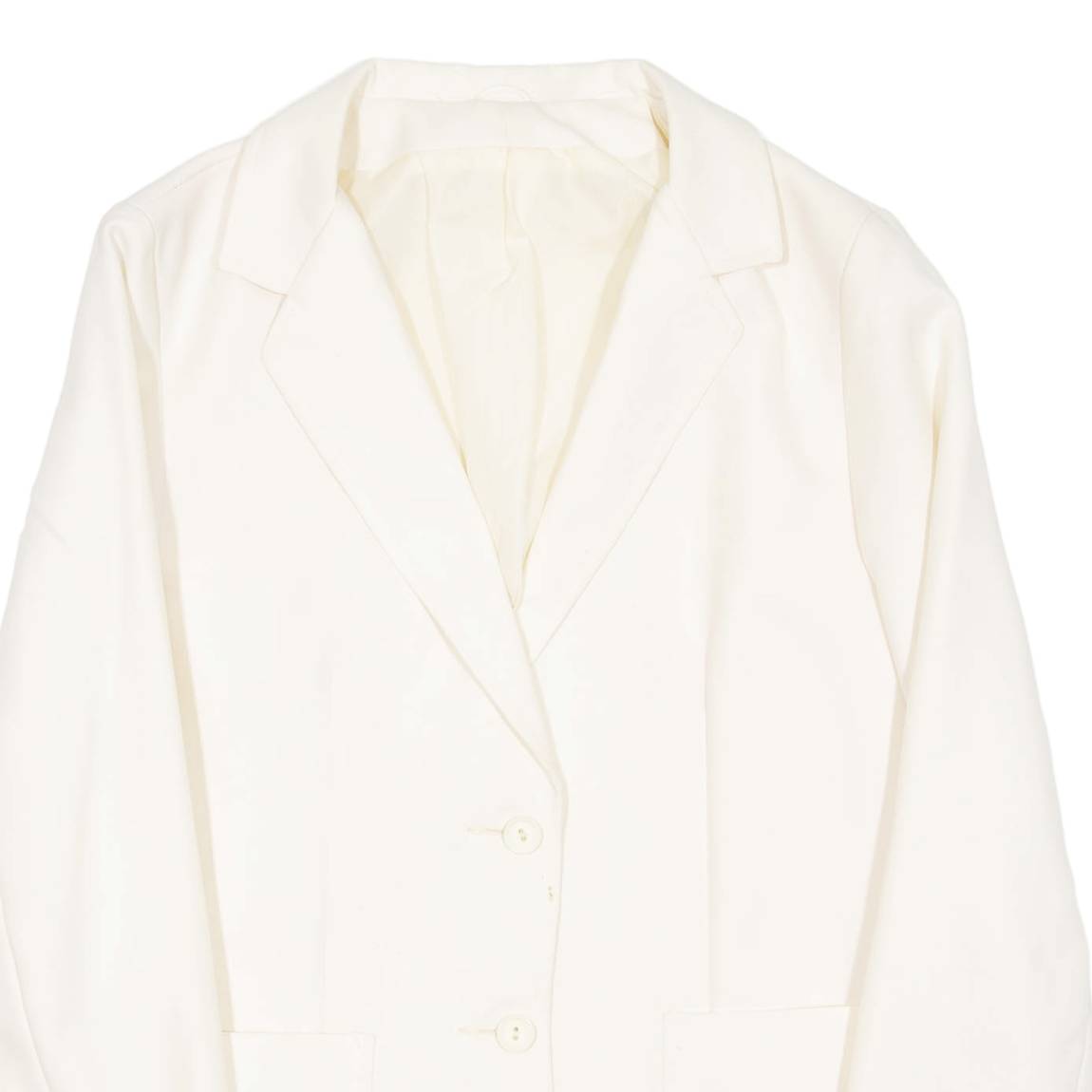 Womens Blazer Coat Cream S