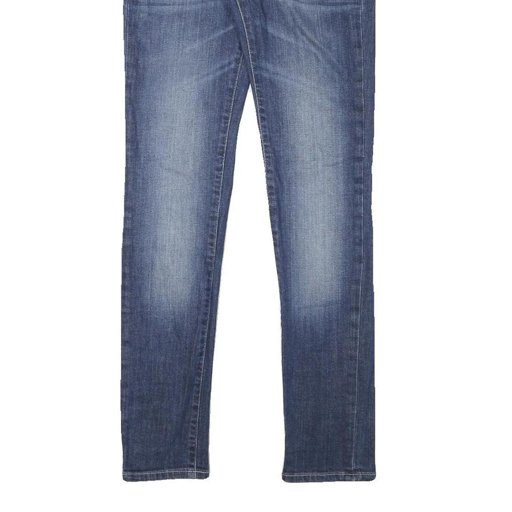 CALVIN KLEIN JEANS Womens Slim Blue Denim Jeans W29 L31 Stylish Zip Closure