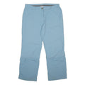 JACK WOLFSKIN Womens Polyamide Blue Regular Straight Trousers W33 L27 Outdoor