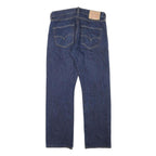 LEVI'S 501 Mens Jeans Blue Regular Straight Denim Raw W30 L28 Button Cotton