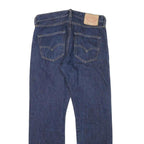 LEVI'S 501 Mens Jeans Blue Regular Straight Denim Raw W30 L28 Button Cotton