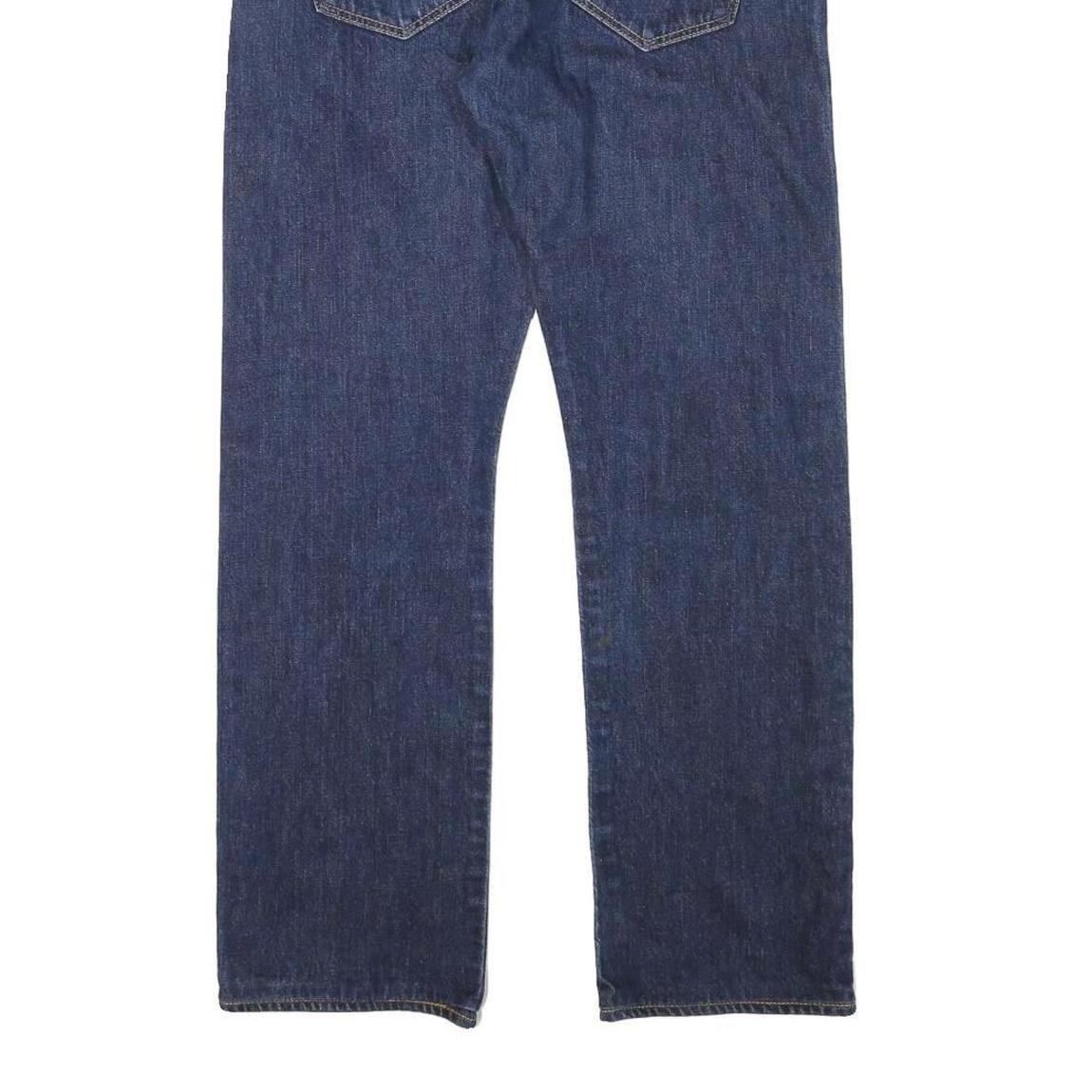 LEVI'S 501 Mens Jeans Blue Regular Straight Denim Raw W30 L28 Button Cotton