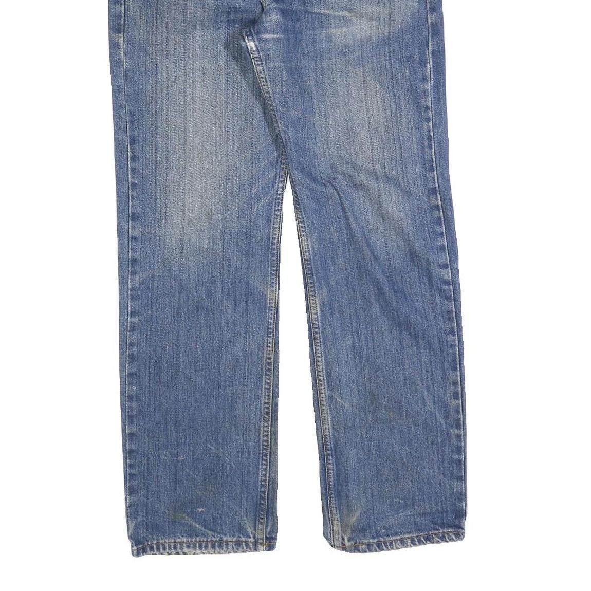 LEVI'S 751 02 Mens Jeans Blue Regular Straight Denim Medium W30 L30 Classic Fit