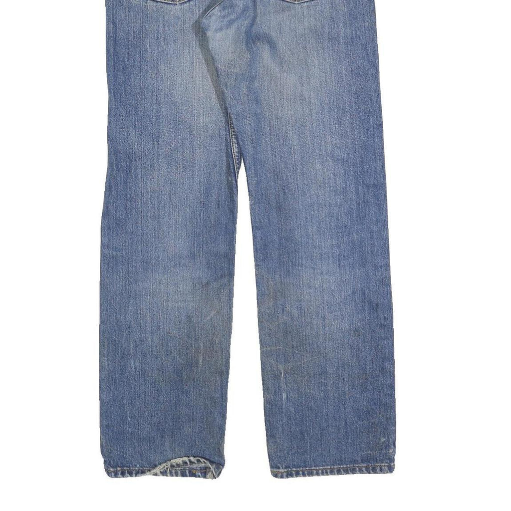 LEVI'S 751 02 Mens Jeans Blue Regular Straight Denim Medium W30 L30 Classic Fit