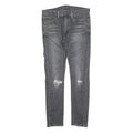LEVI'S 519 Mens Jeans Slim Skinny Denim Medium W32 L30 Distressed Cotton Blend