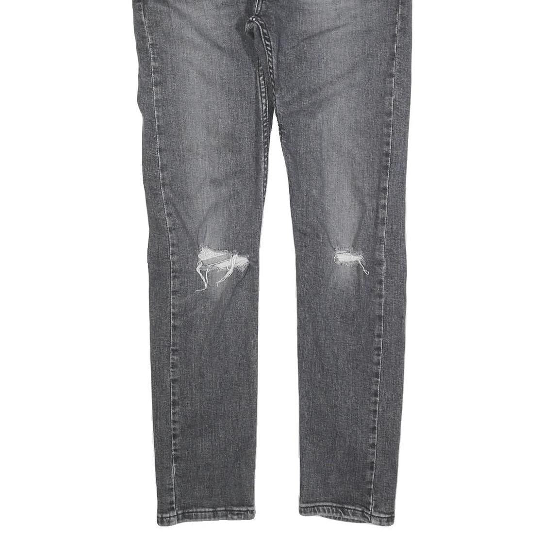 LEVI'S 519 Mens Jeans Slim Skinny Denim Medium W32 L30 Distressed Cotton Blend