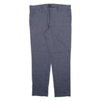 BOSS Womens Trousers Grey Regular Tapered W35 L29