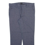 BOSS Womens Trousers Grey Regular Tapered W35 L29