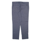 BOSS Womens Trousers Grey Regular Tapered W35 L29