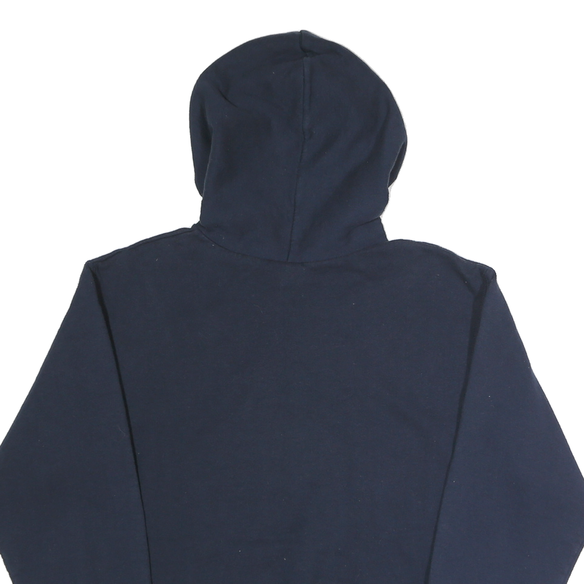 CHAMPION Mens Navy Pomona Pitzer Pullover Hoodie S Cotton Blend