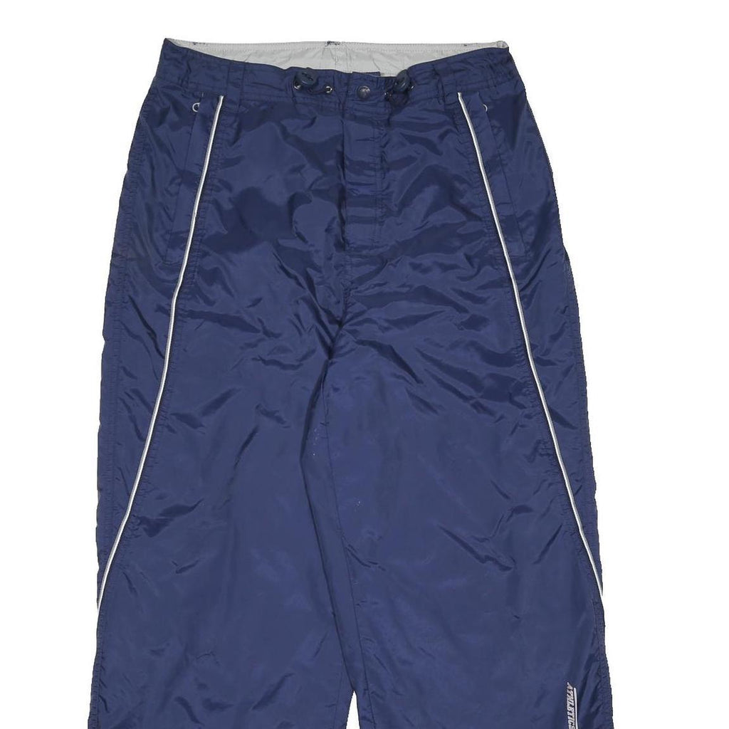 TOMMY HILFIGER Girls Joggers Blue XL W30 Lightweight Nylon Track Pants