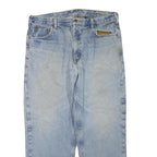 CARHARTT Mens Regular Fit Light Blue Denim Jeans W38 L30 Classic Cotton Blend