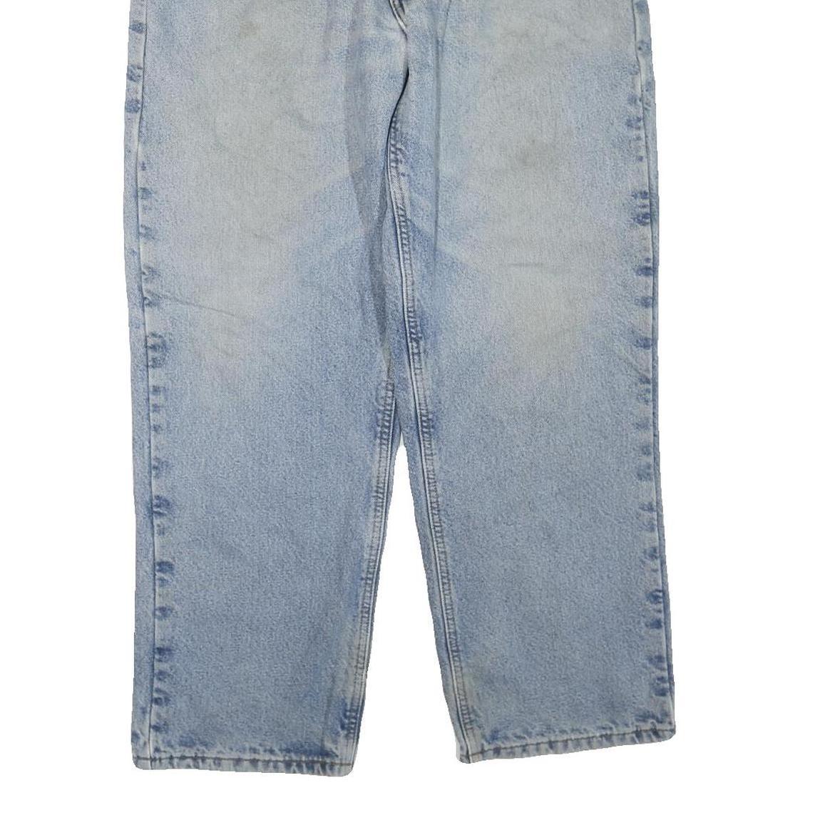 CARHARTT Mens Regular Fit Light Blue Denim Jeans W38 L30 Classic Cotton Blend