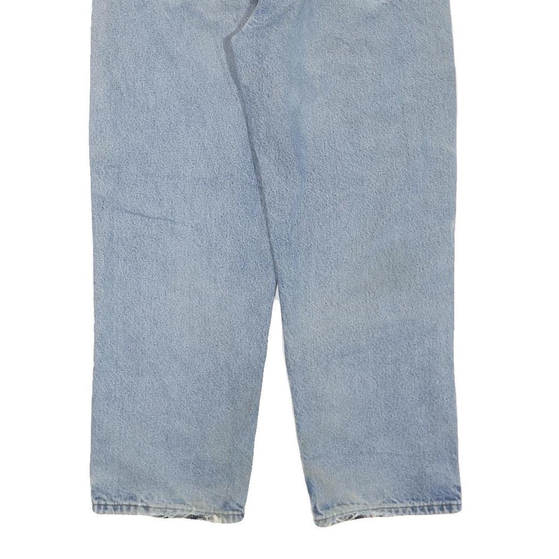 CARHARTT Mens Regular Fit Light Blue Denim Jeans W38 L30 Classic Cotton Blend