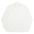 Womens Shirt White Collared Long Sleeve L