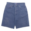 PEPSI Mens Shorts Blue Casual L W31 Cotton Blend Comfortable Relaxed Fit