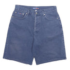 PEPSI Mens Shorts Blue Casual L W31 Cotton Blend Comfortable Relaxed Fit