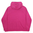NIKE Womens Pink Pullover Hoodie XL Cotton Blend Hooded Sweatshirt