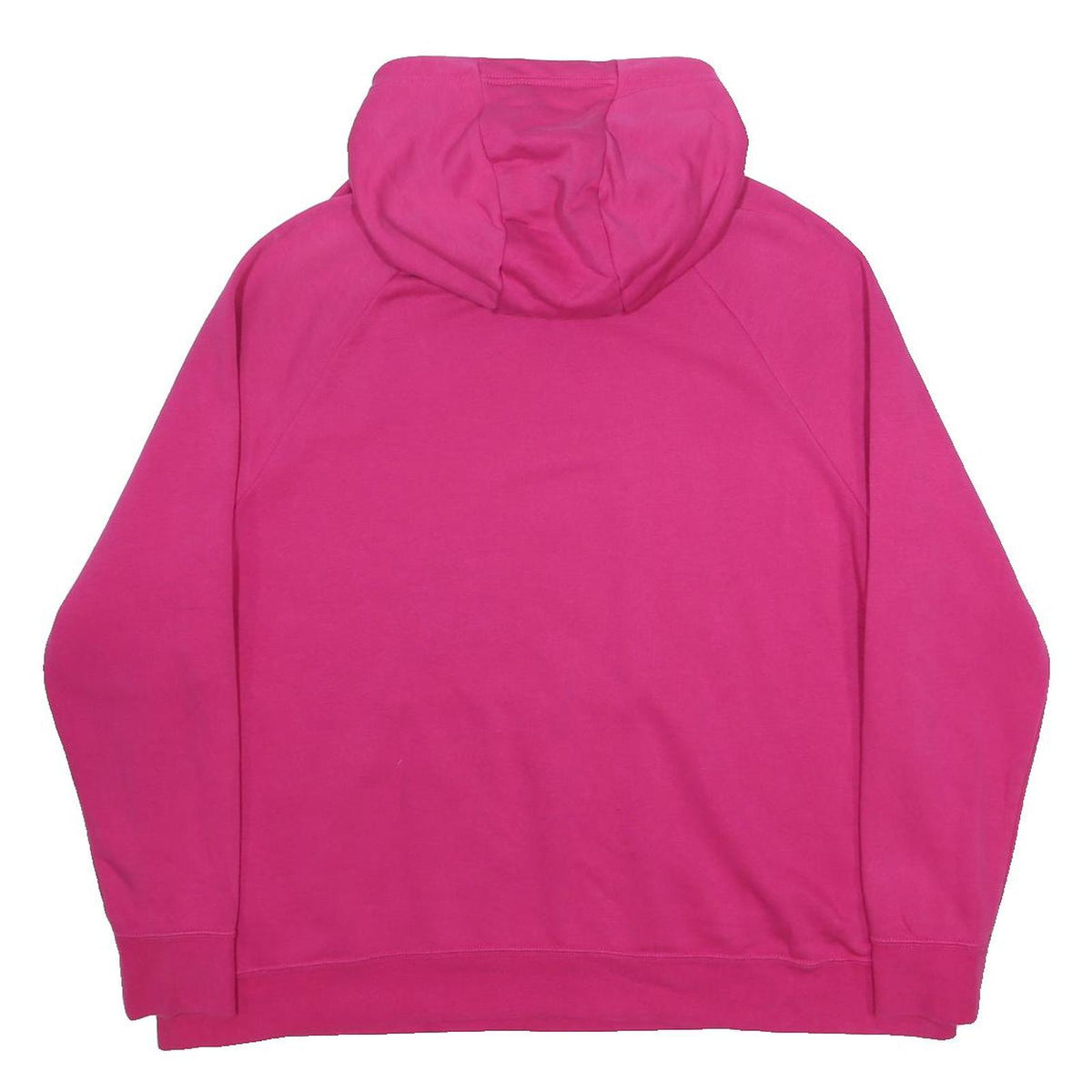 NIKE Womens Pink Pullover Hoodie XL Cotton Blend Hooded Sweatshirt
