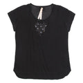 MARC CAIN Womens Top Black Silk M