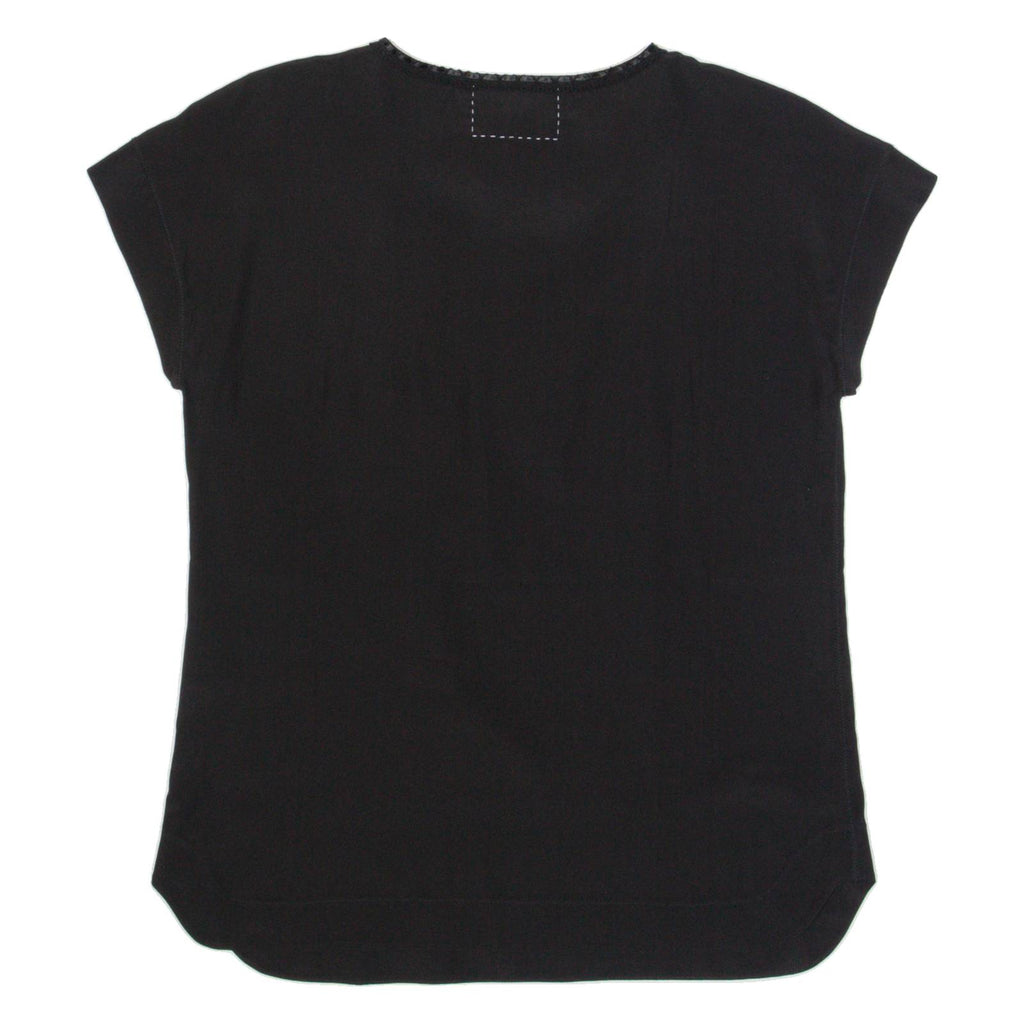 MARC CAIN Womens Top Black Silk M