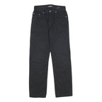 CARRERA JEANS Womens Cotton Black Regular Straight Trousers W26 L29 Classic Fit