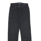 CARRERA JEANS Womens Cotton Black Regular Straight Trousers W26 L29 Classic Fit