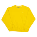 STARTER Mens Sweatshirt Yellow 90s L