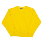 STARTER Mens Sweatshirt Yellow 90s L